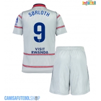 Camisa de time de futebol Atletico Madrid Alexander Sorloth #9 Replicas 3º Equipamento Infantil 2026-27 Manga Curta (+ Calças curtas)